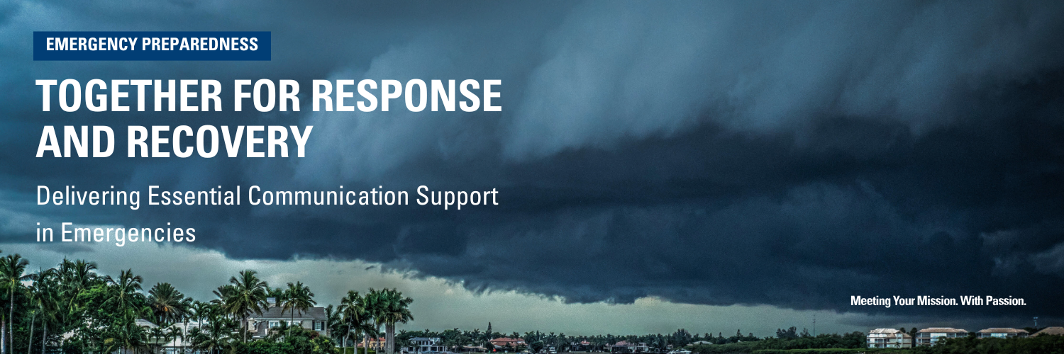 Together for Response and Recovery (Twitter Header)