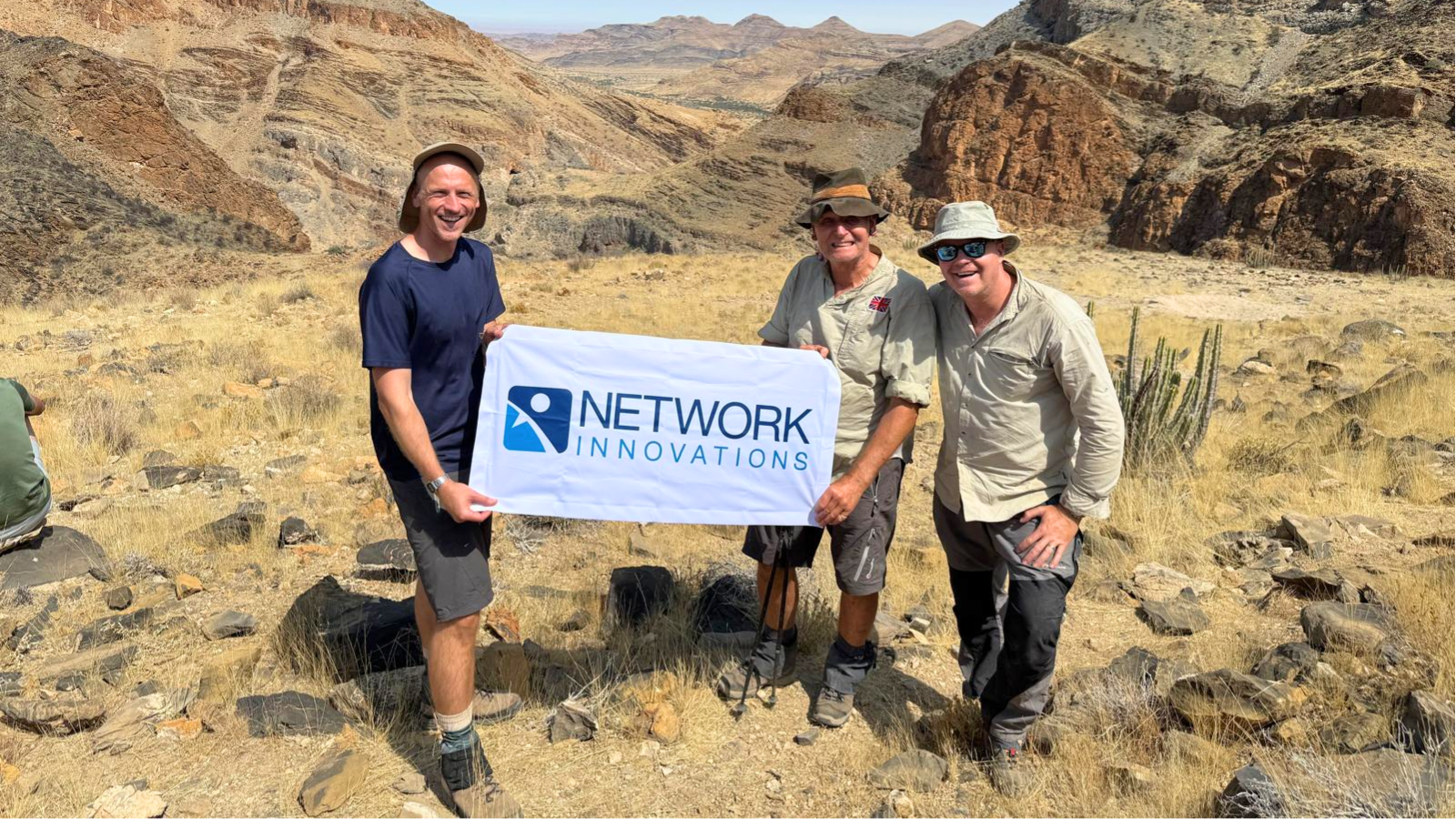 John Peck’s Southern Africa Adventure, Backed by Comms